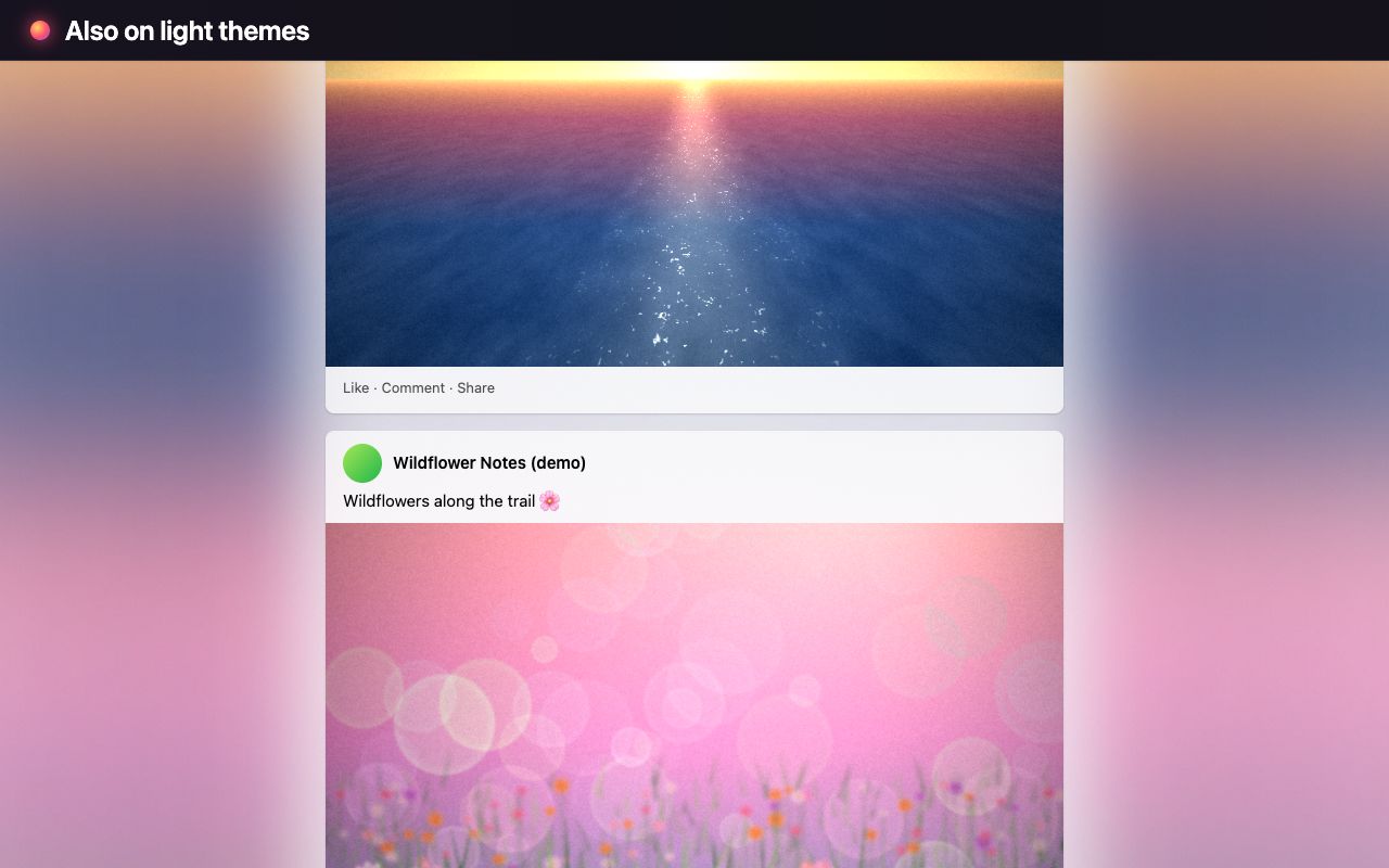 Light theme